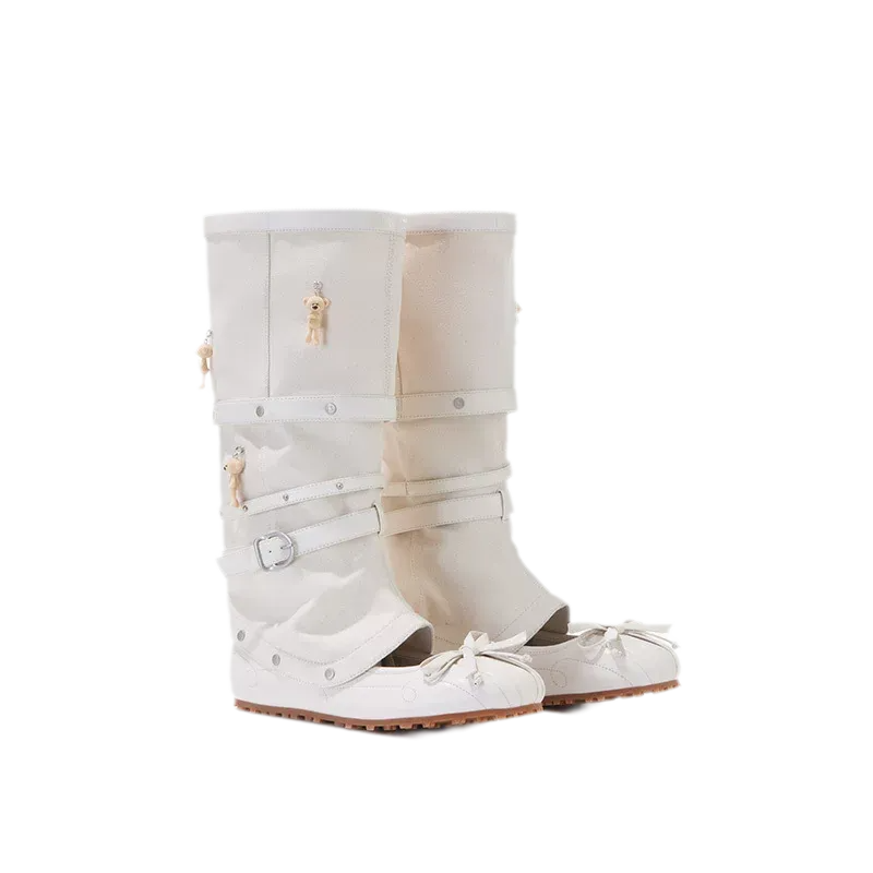 بوت باليه قابل للتحويل بتفصيل فيونكة