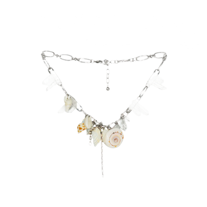 Shell Crystal Necklace
