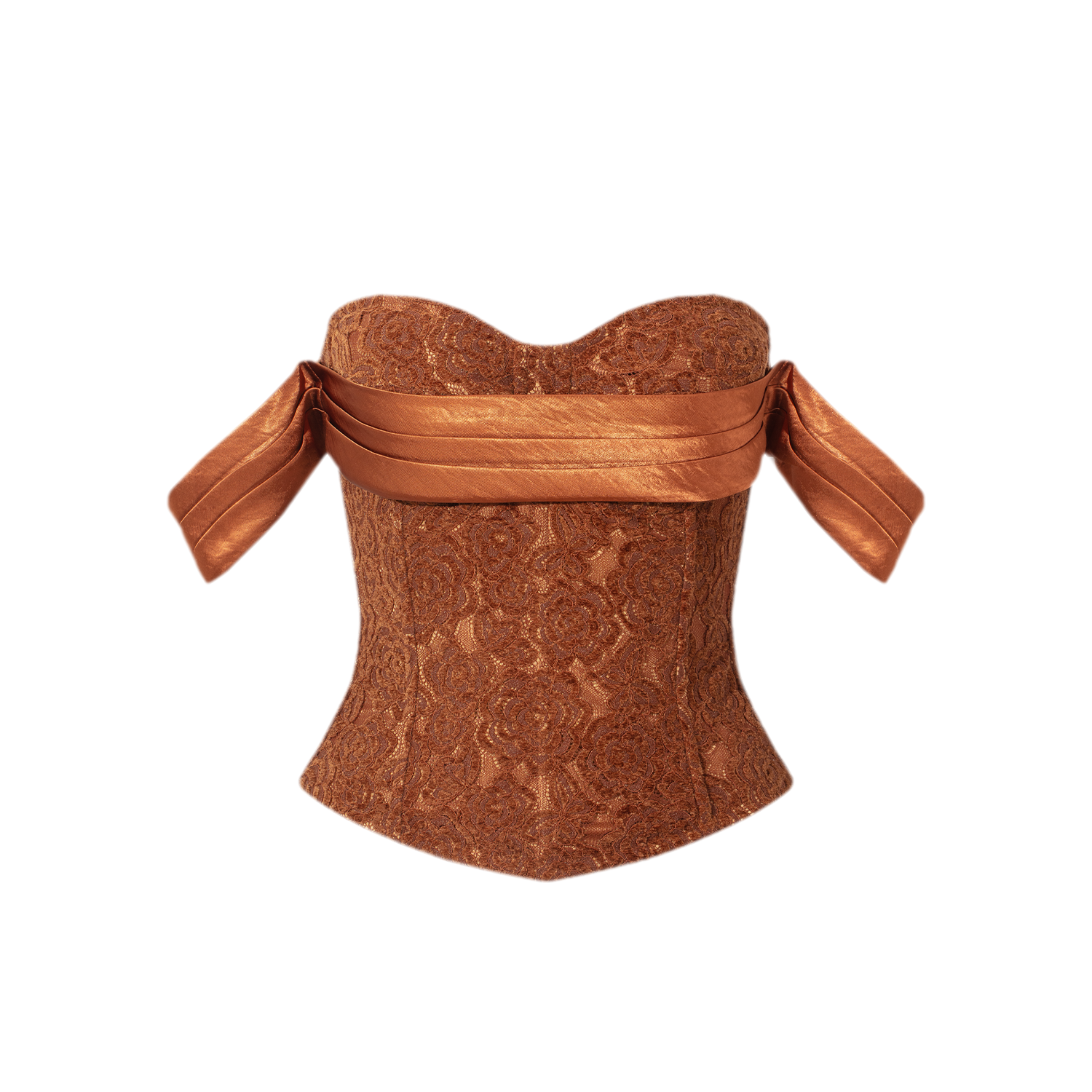 Amber Muse Lace Bustier