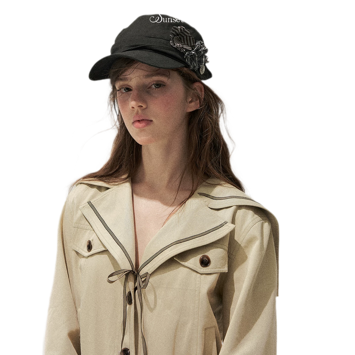 Handmade Floral Riding Hat