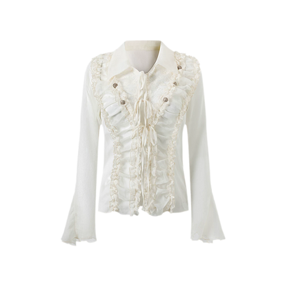 Palace Chiffon Lace Shirt