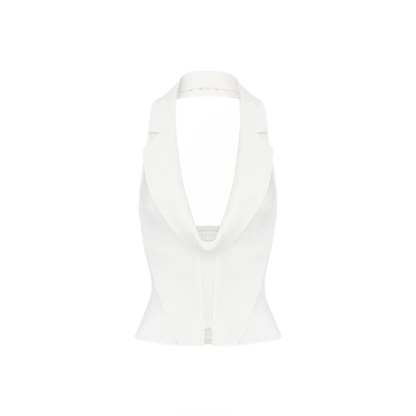 Lustrous Folded Skort Set