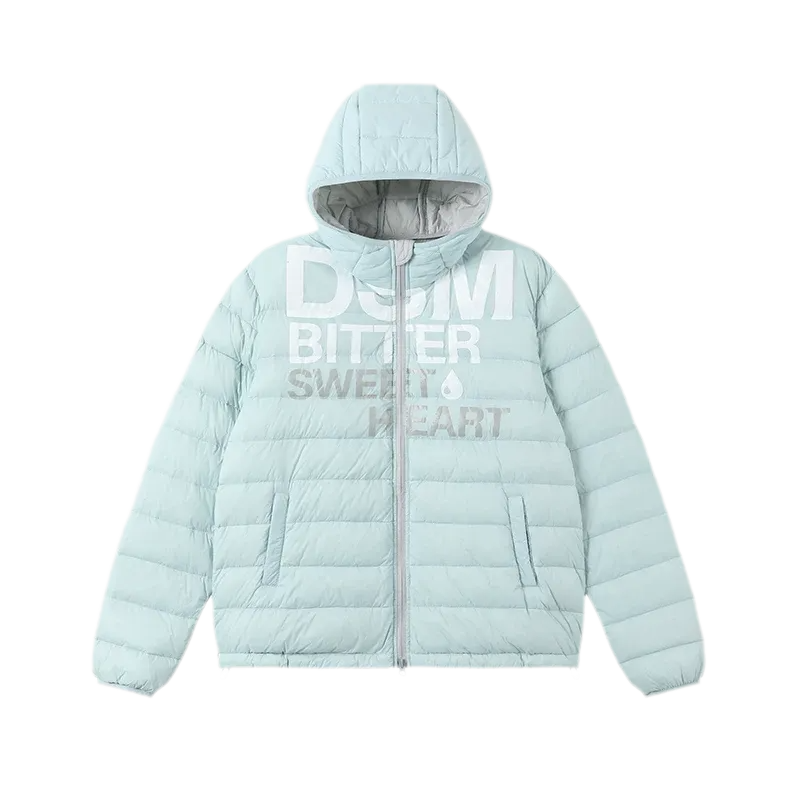 Lightweight Ribbed Quilted Down Jacket