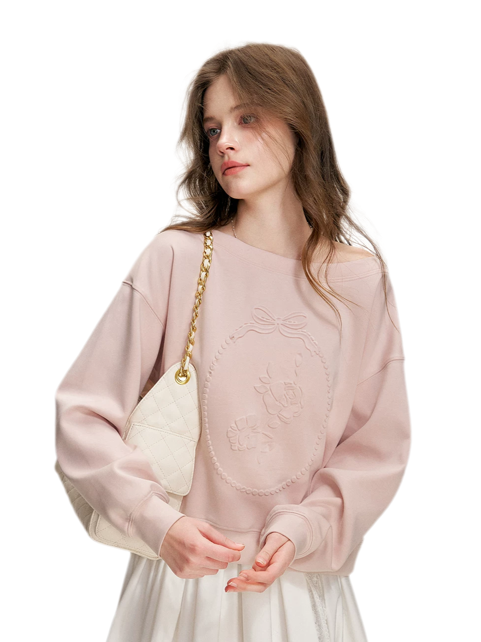 Modal Embossed Sweatshirt