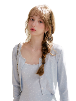 Moonlight Blue (Cardigan) / S