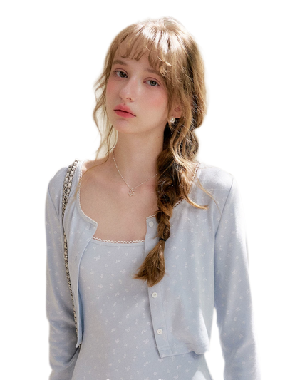 Moonlight Blue (Cardigan) / S