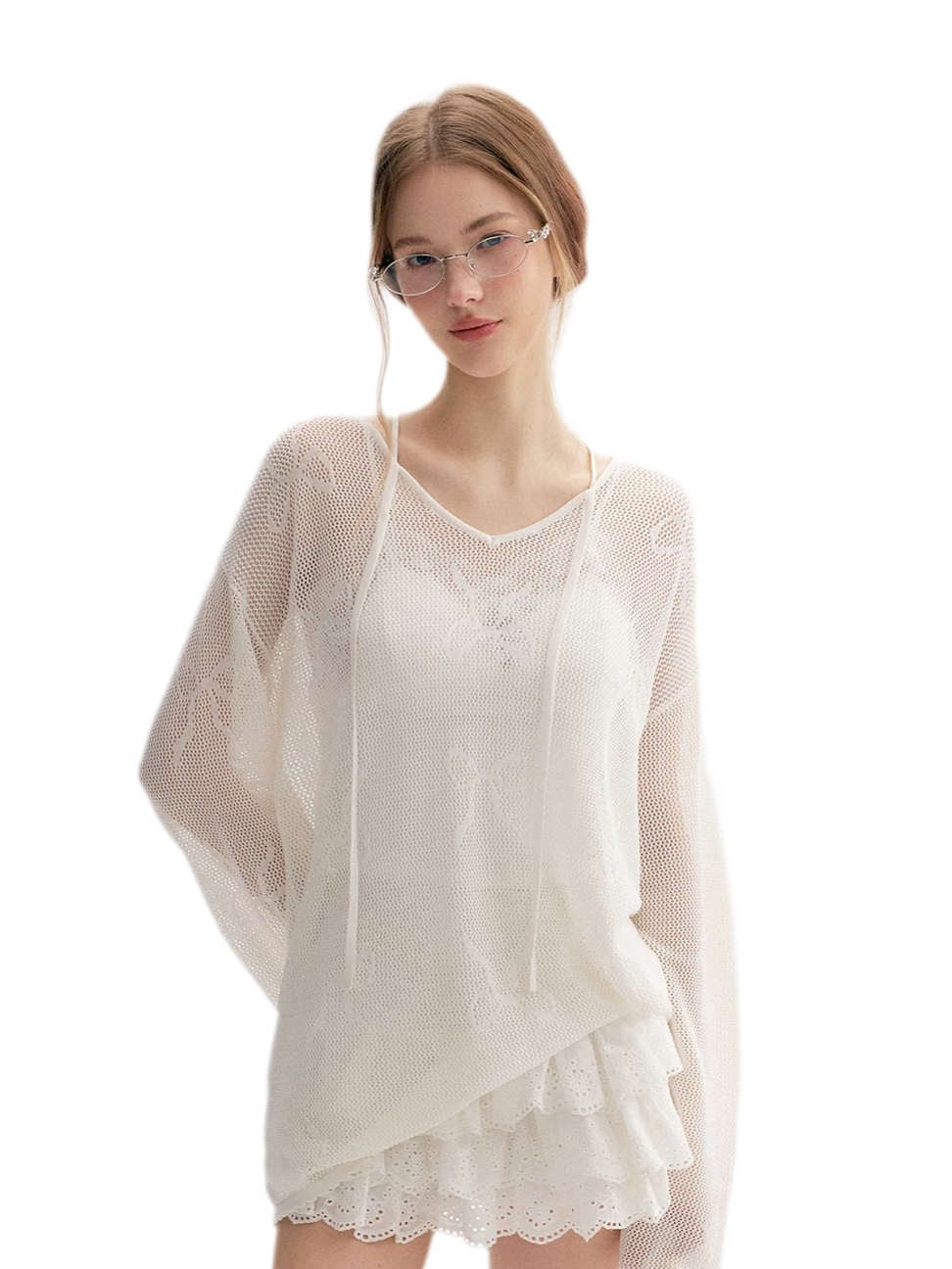 Tencel Jacquard Sun Cardigan