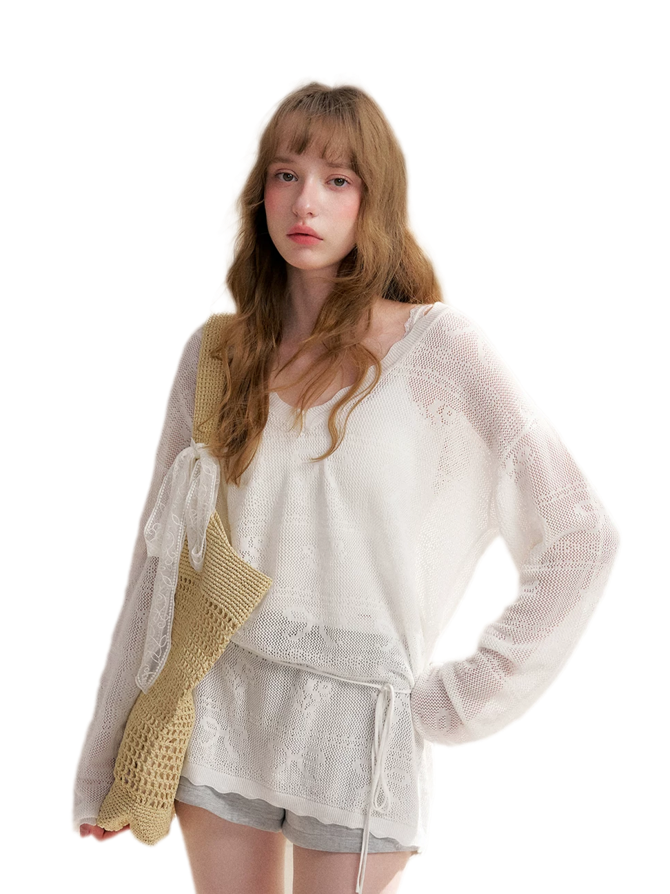 Lyocell Jacquard Cloud Knit