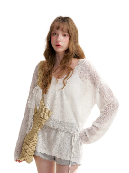 Lyocell Jacquard Cloud Knit
