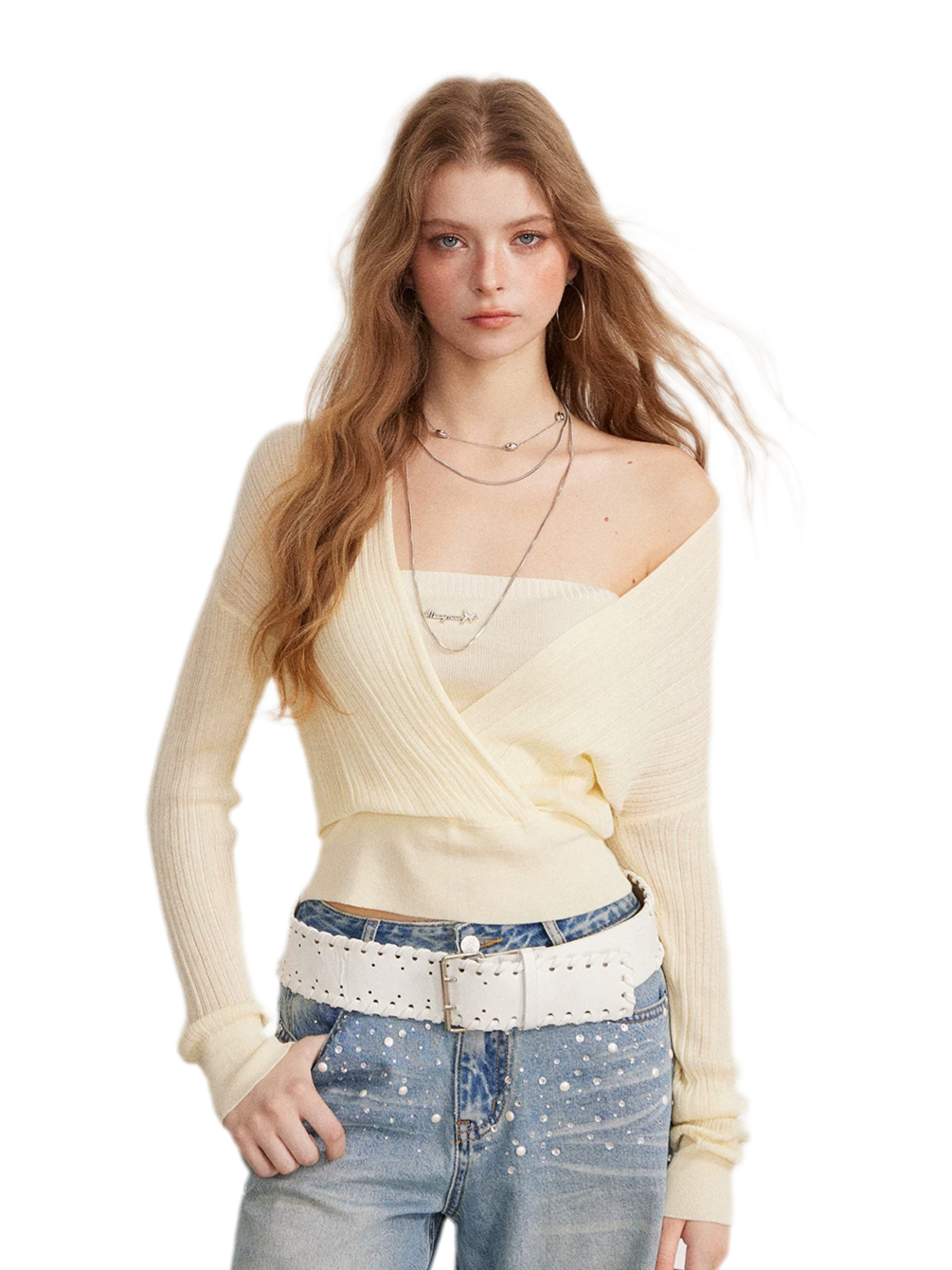 Lightweight Ribbed Knit Set