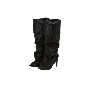 Distressed Tall Boots / 35