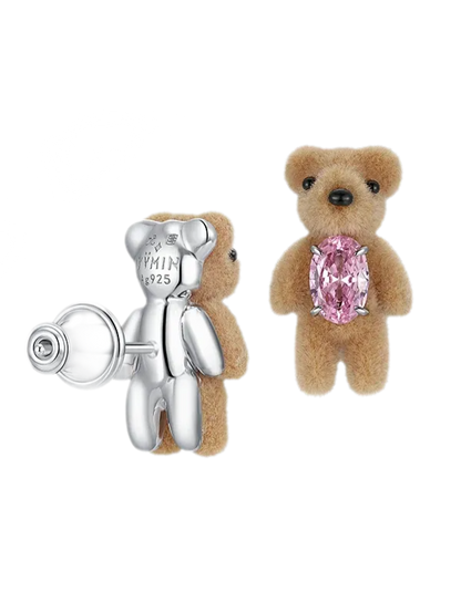 Mini Teddy Bear Earrings