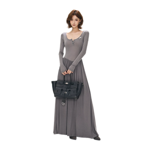 Dark Gray (Thin, Slightly Sheer) / XS