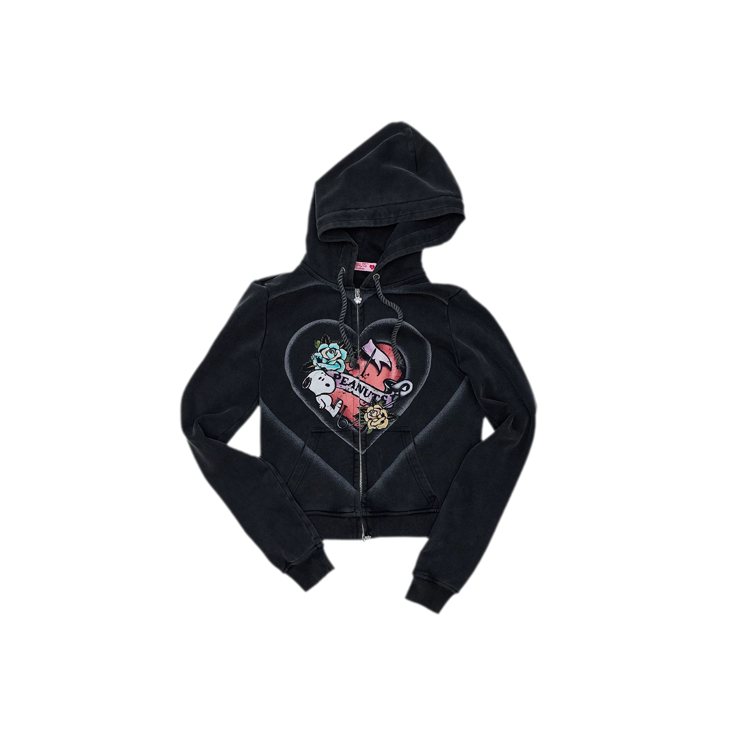 Washed Zip Hoodie Set