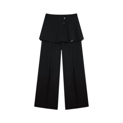 Abnehmbare Lagen-Hose mit weitem Bein