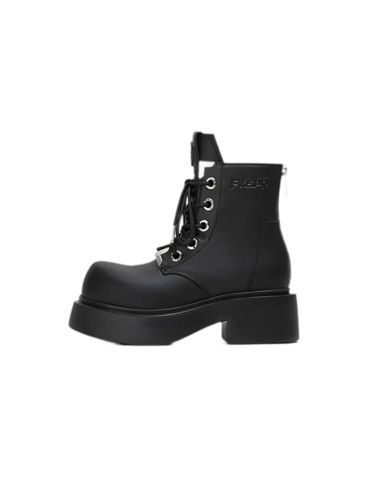 Chunky Platform Ankle Boots