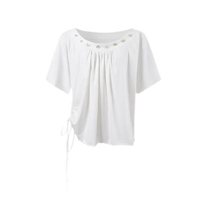Modal Asymmetric Draped Top