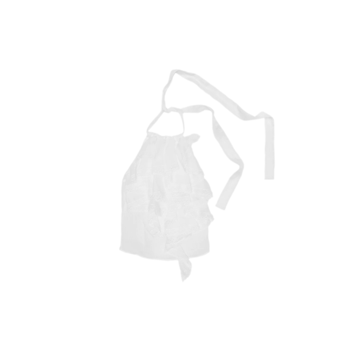 Summer Halter Lace Ruffle Camisole