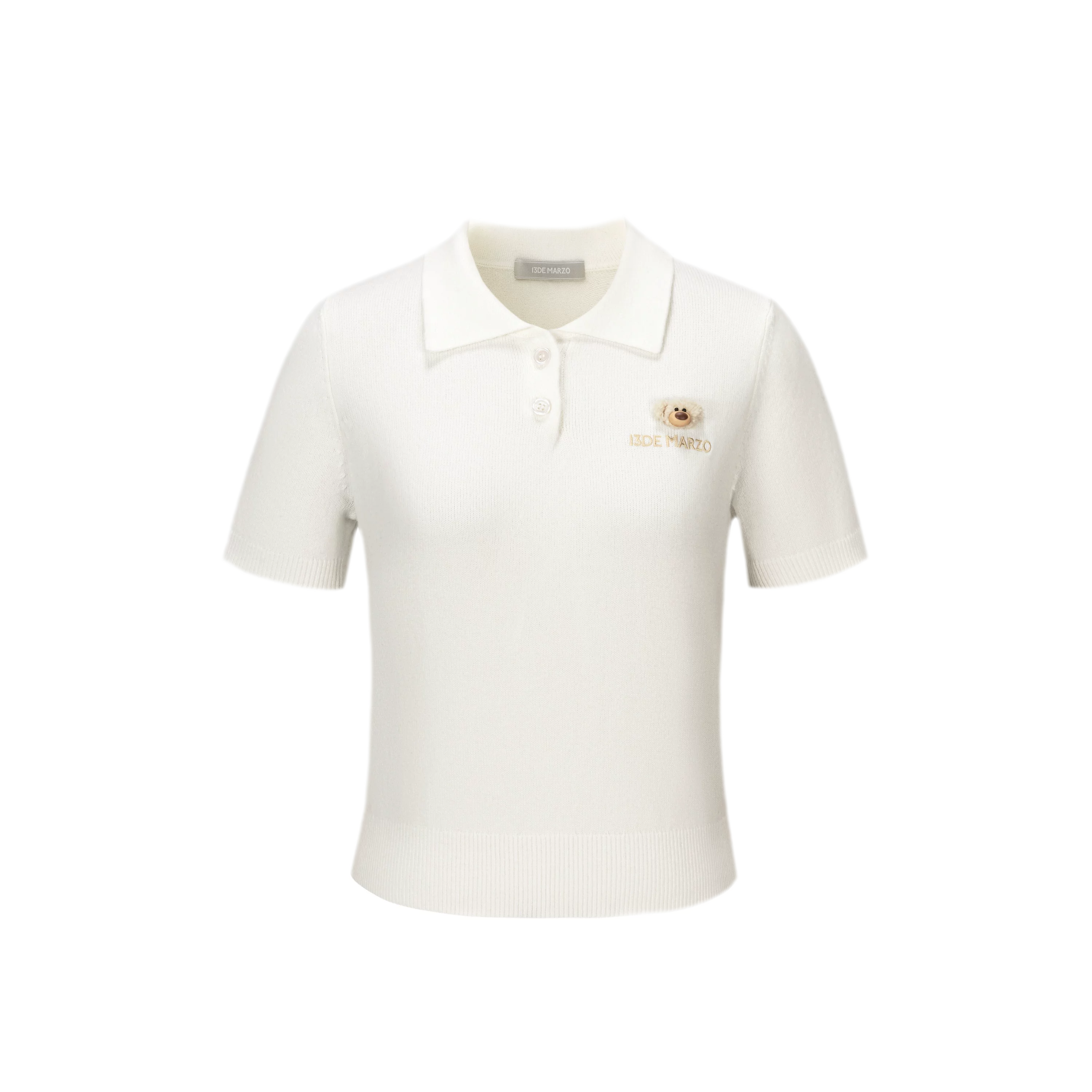 Polo Knit Short Sleeve Tee