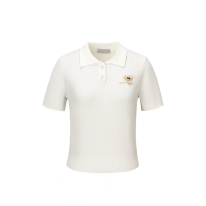 Polo Knit Short Sleeve Tee
