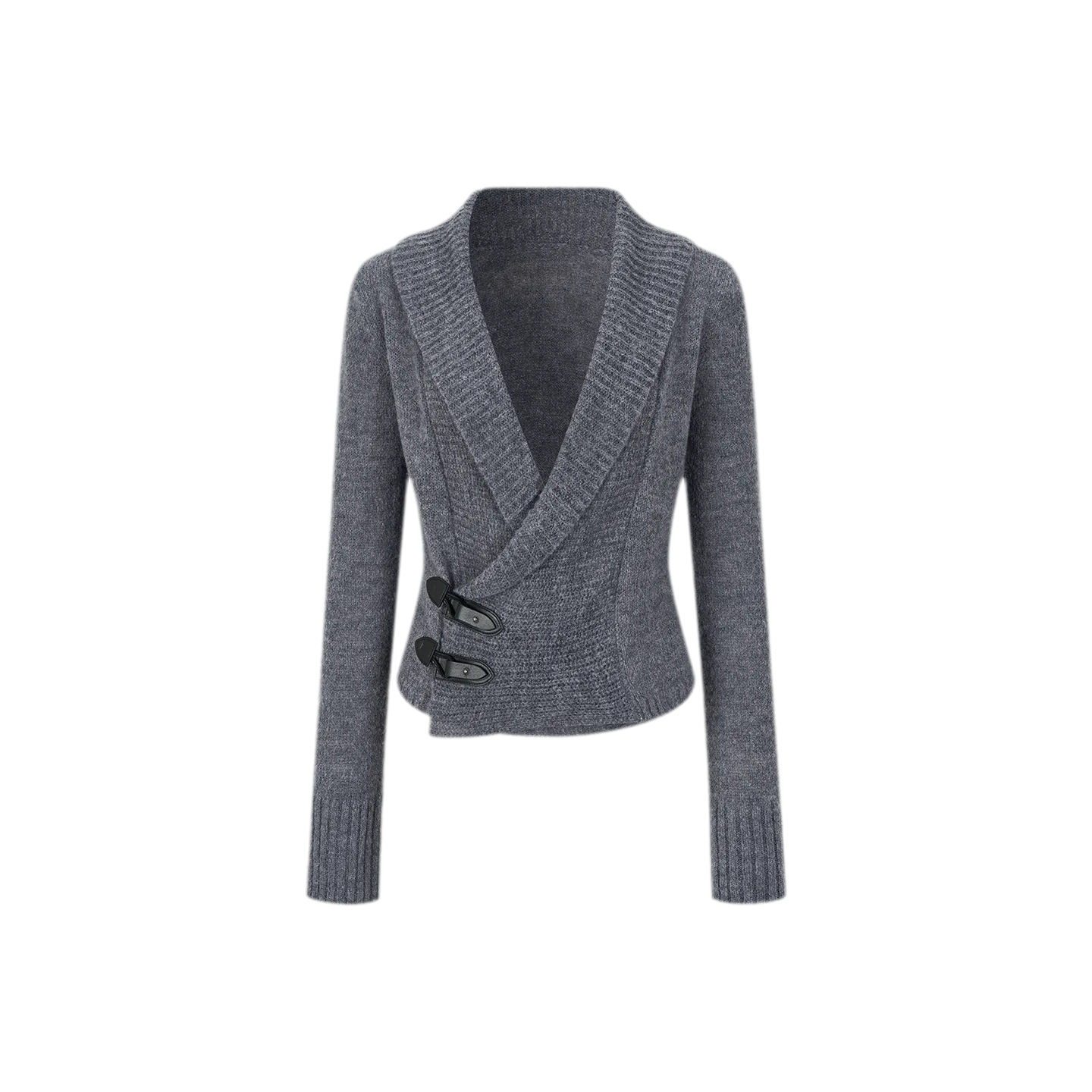 Wool Blend Shawl Cardigan