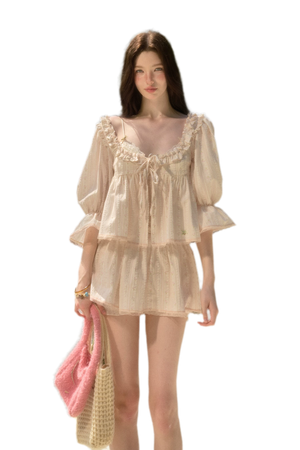 Peach Pink Shirt (Pre-sale) / S