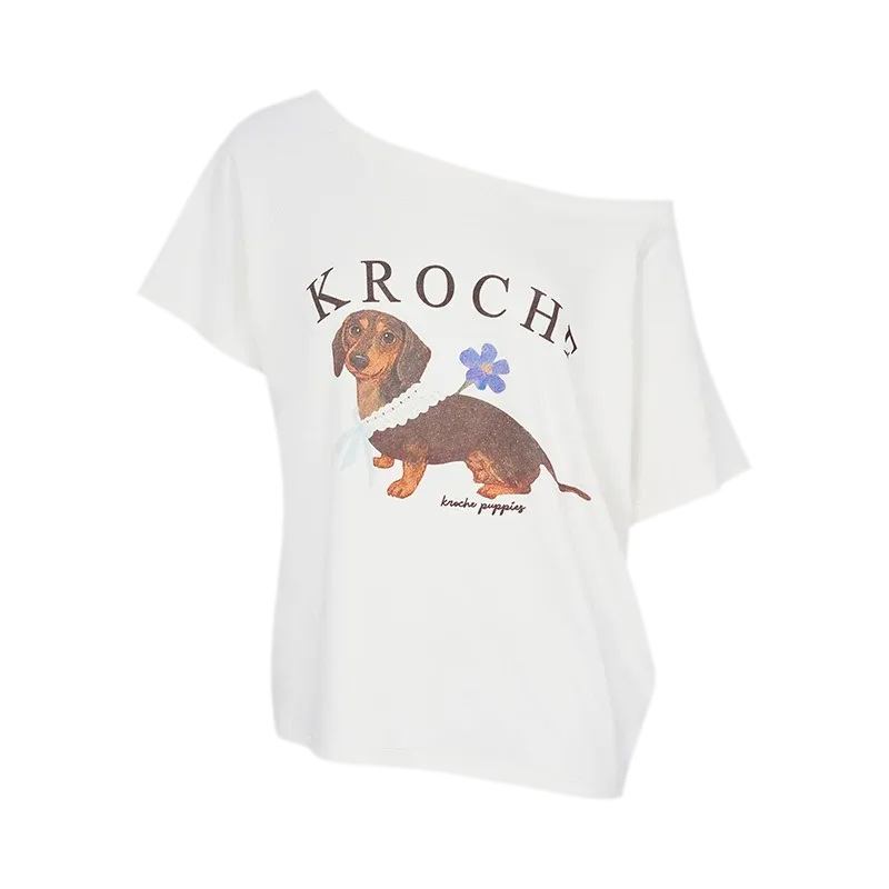 Handpainted Dachshund Tee Cami