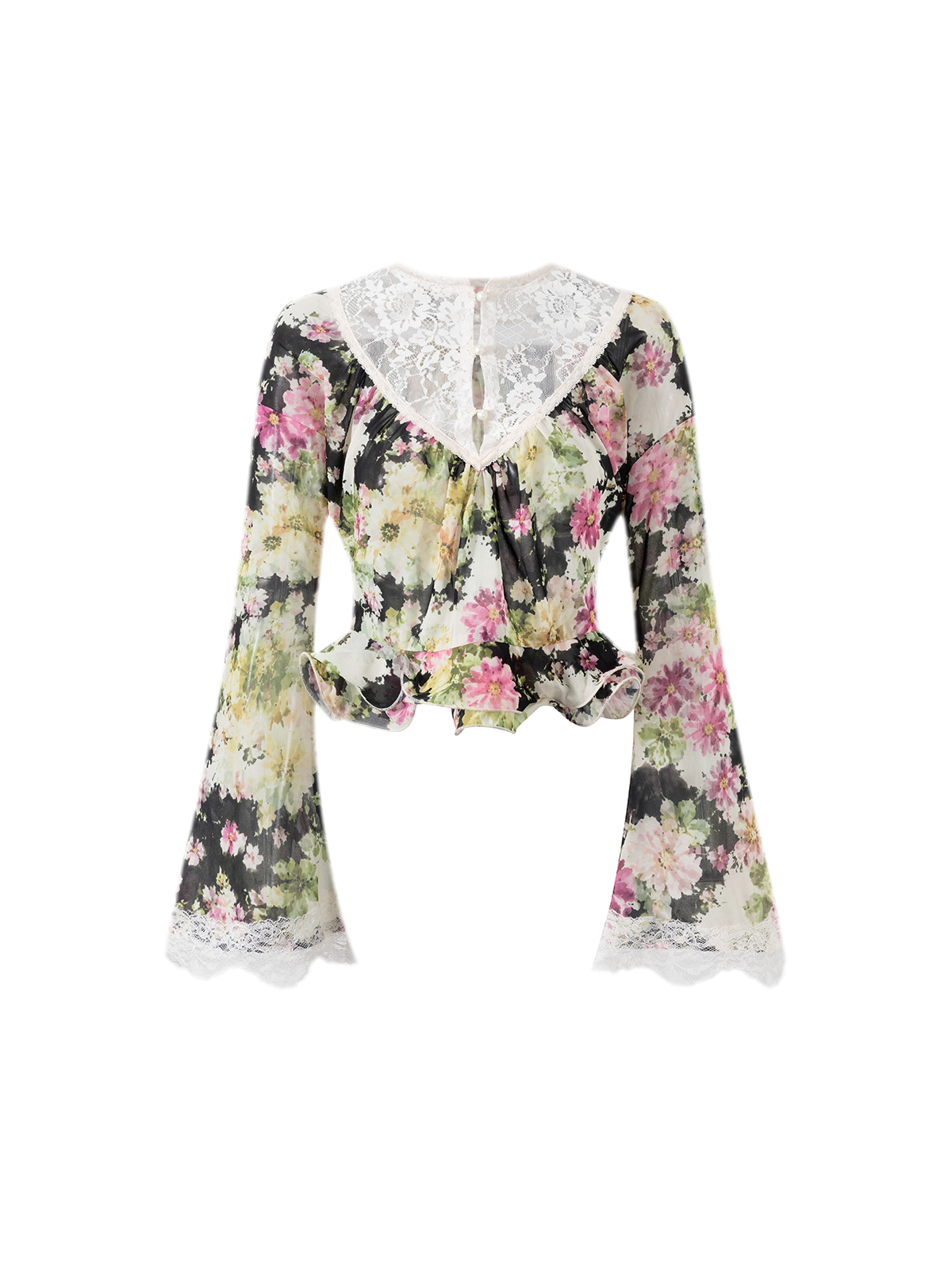 Vintage Floral Lace Set
