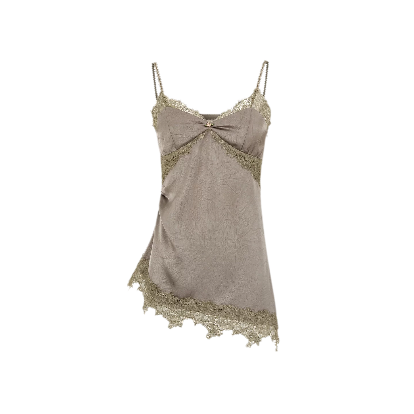 Crushed Lace Cami Top