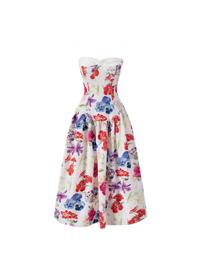 Patterned Dress / S