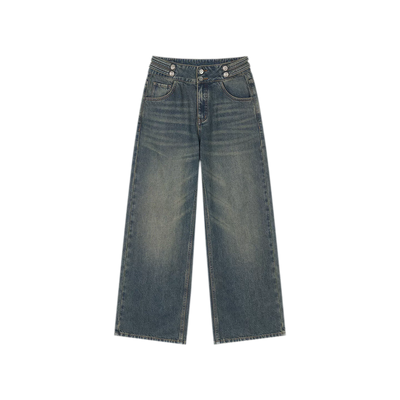 Xanh lam vintage / S