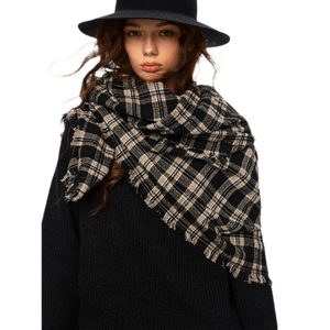 Black/White Plaid