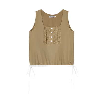 Ruffled Hem Tank
