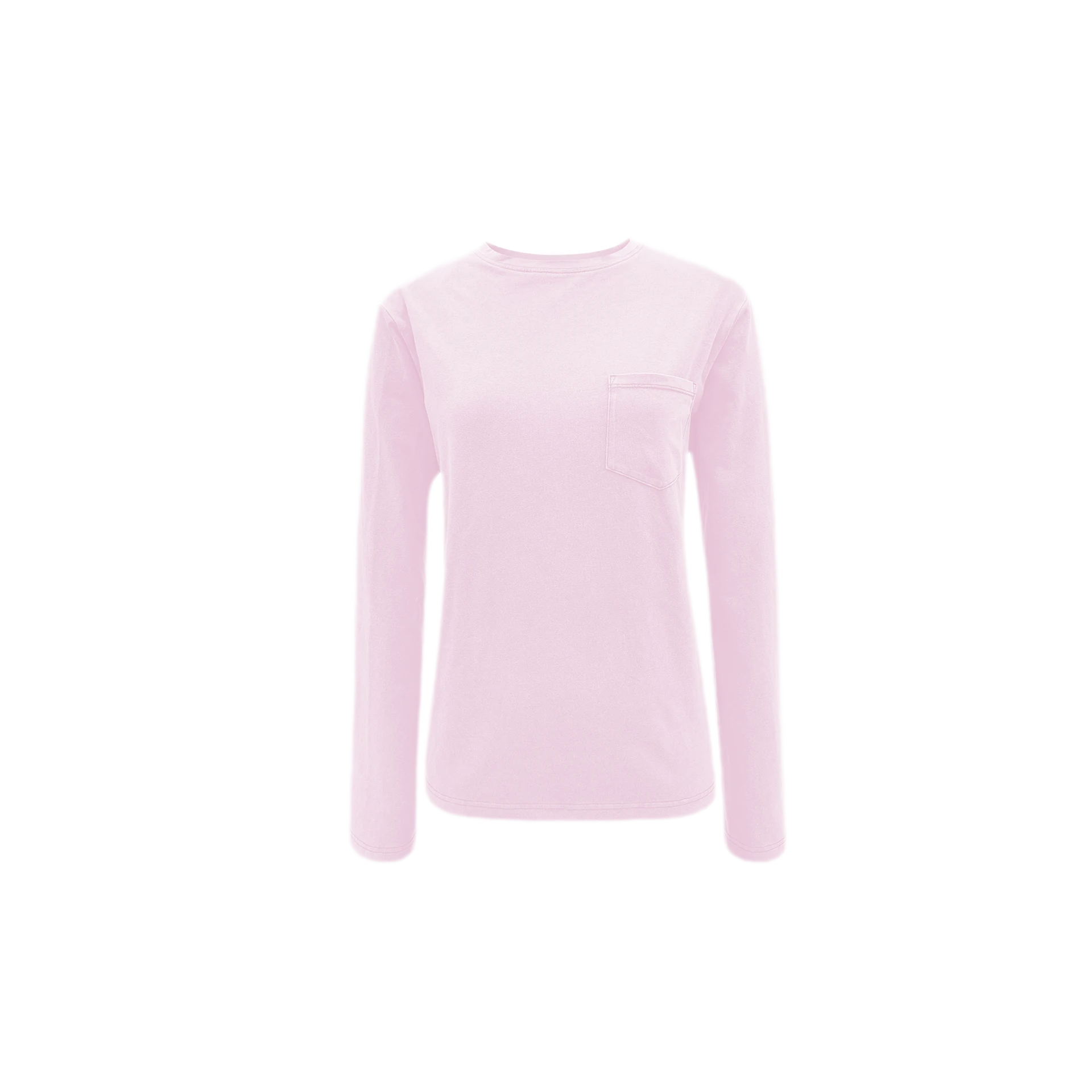 Pocket Detail Long-Sleeve T-Shirt