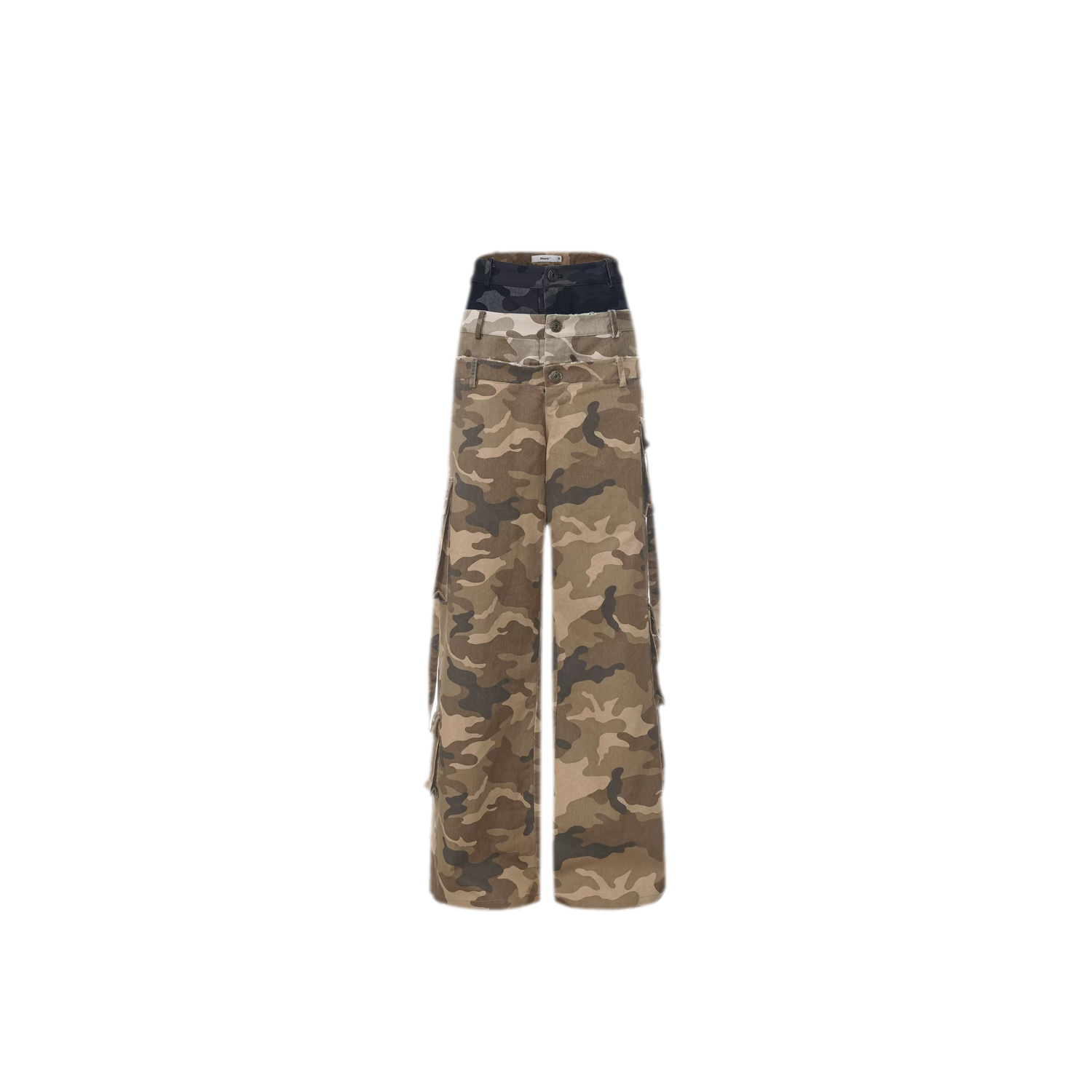 24ANS x UWA Camo Wide-Leg Pants