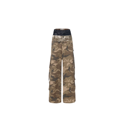 24ANS x UWA Camo Wide-Leg Pants