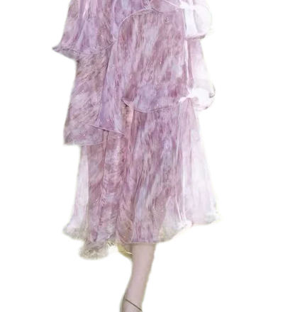 Amethyst Sheer Bustier Top