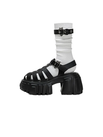 Black (Shoes + Socks) / 37