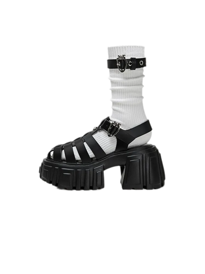 Chunky Platform Fisherman Sandals