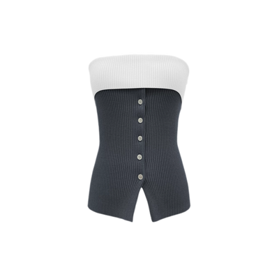 Dark Gray/White / XS