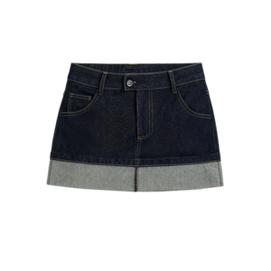 Denim brut (Jupe courte) / M