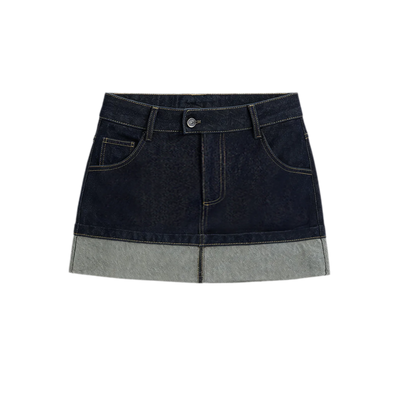 Denim brut (Jupe courte) / M