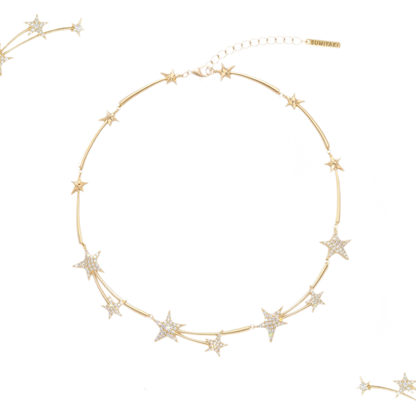 Meteor Cubic Zirconia Necklace