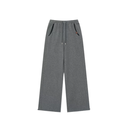 Contrast Trim Hooded Tracksuit Set