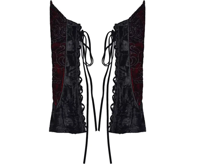 Velvet Gothic Mermaid Dress
