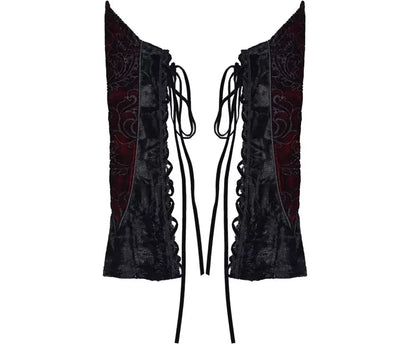 Velvet Gothic Mermaid Dress