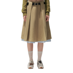 Trench Coat Skirt / S