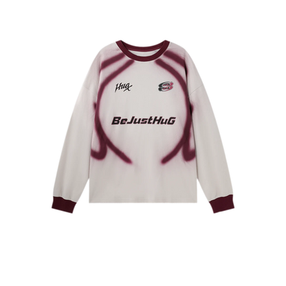 Brushed Racing Graphic Long-Sleeve T-Shirt