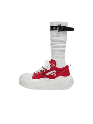 Red (Shoes + Socks) / 35