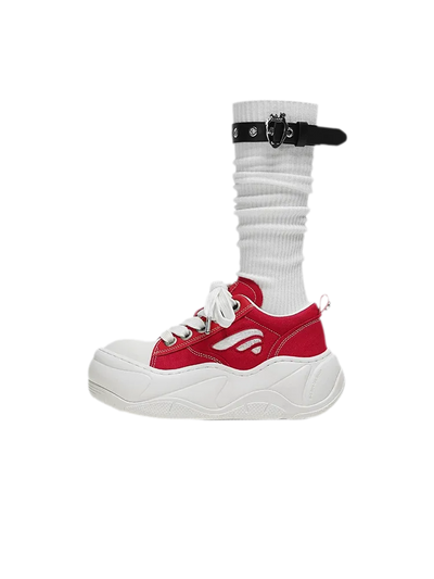 Red (Shoes + Socks) / 35